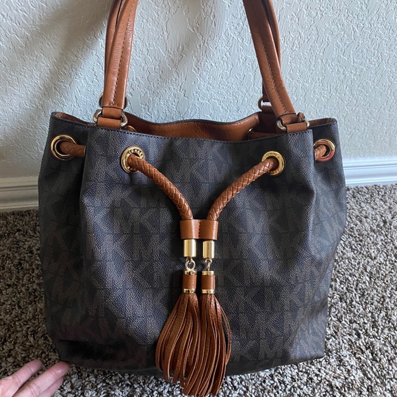 Medium Michael Kors monogram tote bag